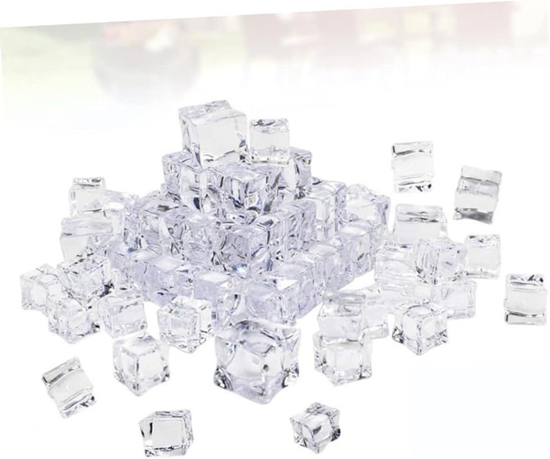 Mikinona 36pcs Acrylic Simulated Ice Cubes Size 1 For Photography Props And Shop Display - Image 5